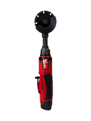 Industrial 3 Inch Cordless Extended Shaft Right Angle Cutting Grinder With Bolt Cutting Wheel