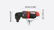 a drill is shown with measurements for the drill