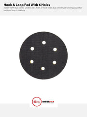 Master Palm 57510 Industrial 5" Dual Action Dust Collection Random Orbital Palm Sander , 0.2 Orbit Size, 1.2hp - 57510 - USD $260 - Master Palm Pneumatic
